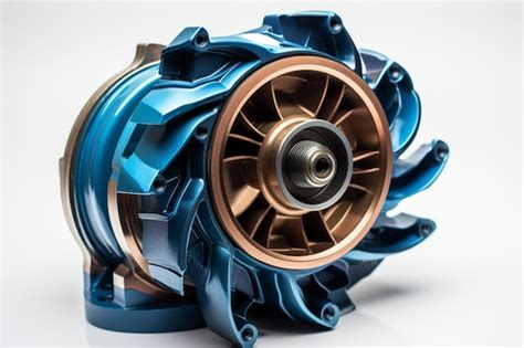 Premium Ai Image Water Pump Impeller On White Background