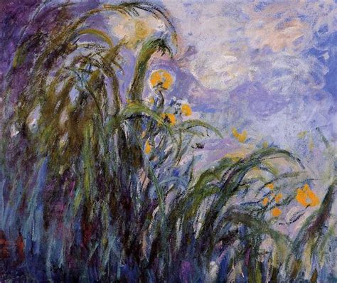 Yellow Irises, 1914 - 1917 - Claude Monet - WikiArt.org