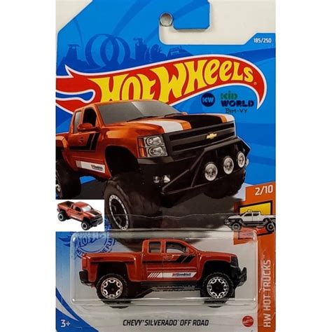 Xe mô hình Hot Wheels basic Bán tải Chevy Silverado Off Road GRY Xe mô hình SoSanhGia vn