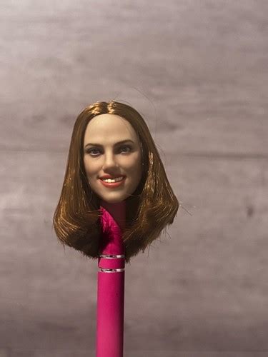 Female Head Sculpt Long Hair Suntan Phicen Hot Toys Figure Ebay