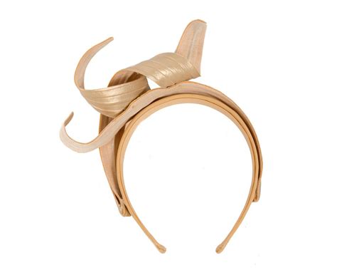 Nude Sculptured Leaves Fascinator By Max Alexander Online In Australia Hats From OZ MA NU