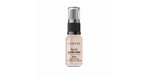 Claresa Liquid Perfection W Korektor I Podk Ad Kryj Cy Light Nude G Darmarsklep Pl