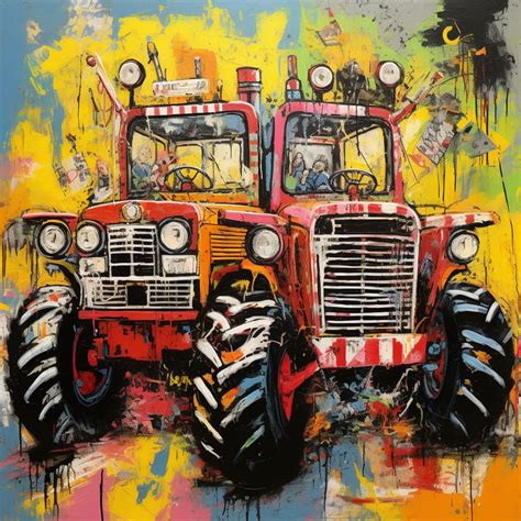 Stephenthepoet Tractors In The Style Of Jamie Reids Sex Pistols