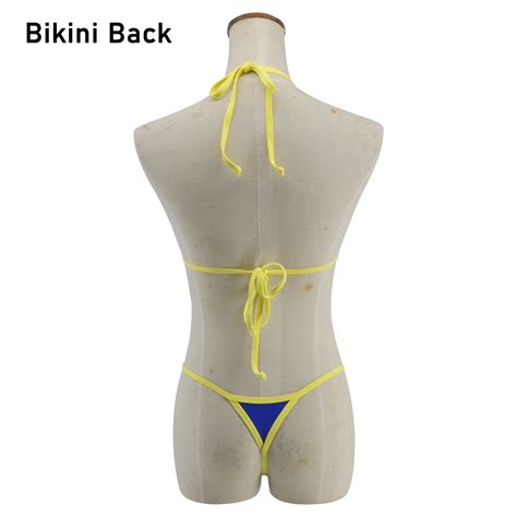 Snapklik See Thru Bikini G String Thong Slutty Outfits Extreme Sexy Micro Bikinis For