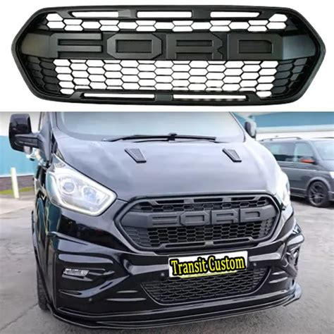 Grill For Ford Transit Custom Grille Raptor Style Upgrade