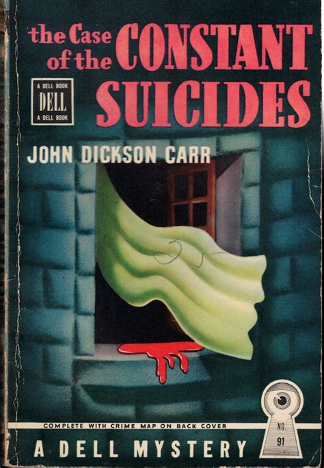 The Case Of The Constant Suicides By Carr John Dickson Very Good Mass Market Paperback 1941