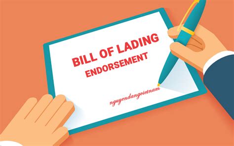 What Is A Blank Endorsed Bill Of Lading Printable Templates Your Go