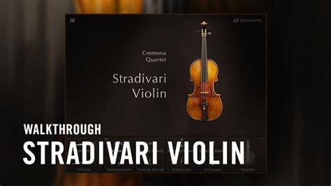 Stradivarius Violin Sampled