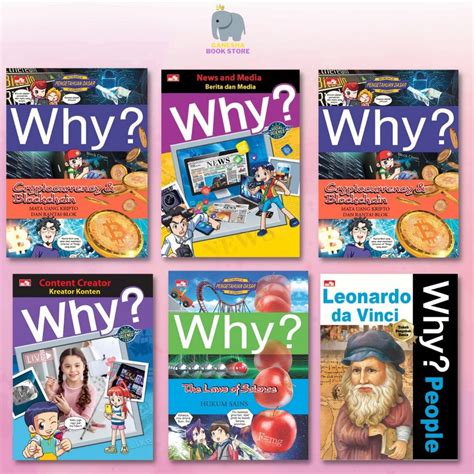 Jual Era Komik Sains Why Series Why People Koleksi Lengkap Original