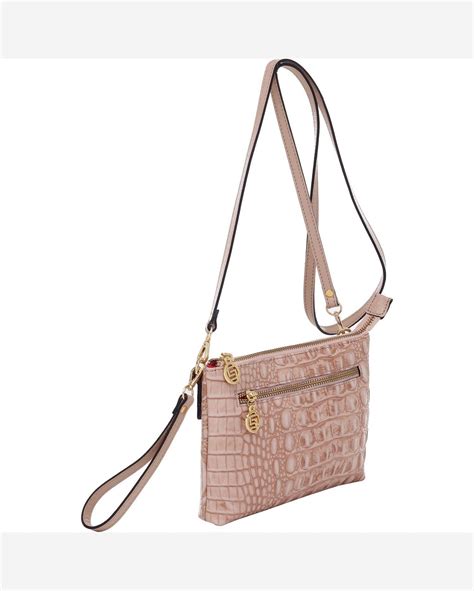 Riachuelo Bolsinha Transversal Smartbag Couro Master Nude