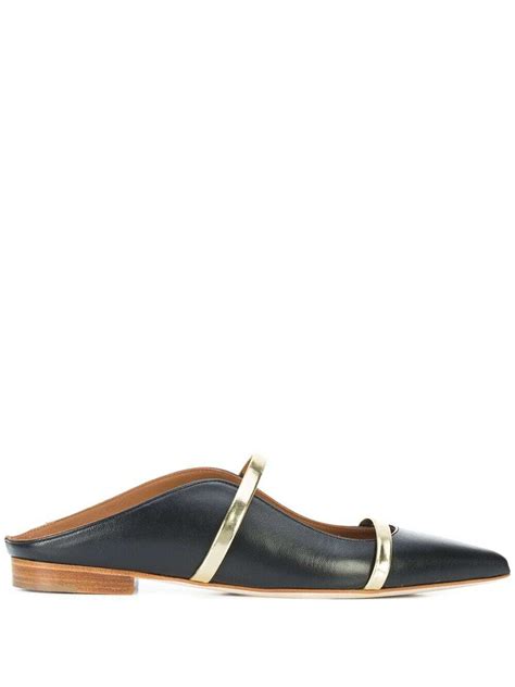 Malone Souliers Maureen Leather Slippers Malone Souliers