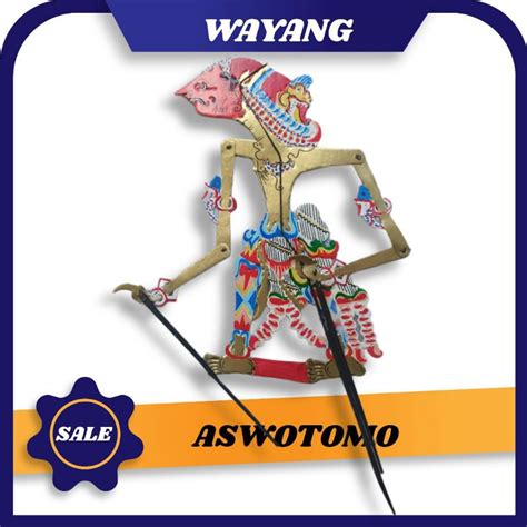 Jual ASWATAMA ASWOTOMO TOKOH WAYANG KULIT WAYANG KERTAS KARTON DUPLEK