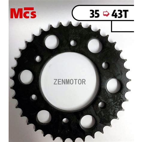 Mcs Rear Sprocket Y Zr Fz Sprocket Belakang Y Zr Spocket