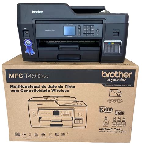 Impresora Multifuncional Brother MFC T4500DW A3 WiFi Duplex