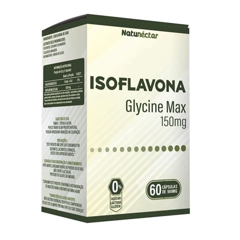 Isoflavona E Hormônio - Isoflavona 150mg Reposição Hormonal 60 Caps Gérmen De Soja | Amazon.com.br