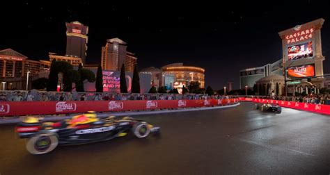 Video Een Virtueel Rondje Over Het Formule 1 Circuit Van Las Vegas