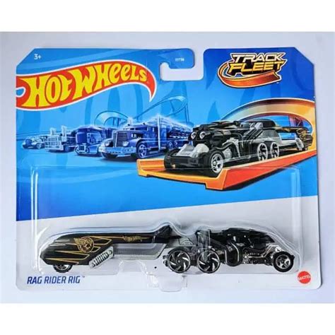 Hot Wheels Caminh O Rag Rider Rig Track Fleet Universo Hot Wheels