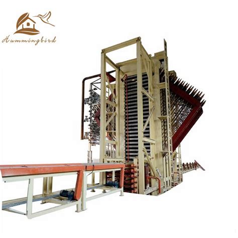 Melamine Paper Faced Mdf Particle Board Plywood Short Cycle Hot Press Production Line Particle