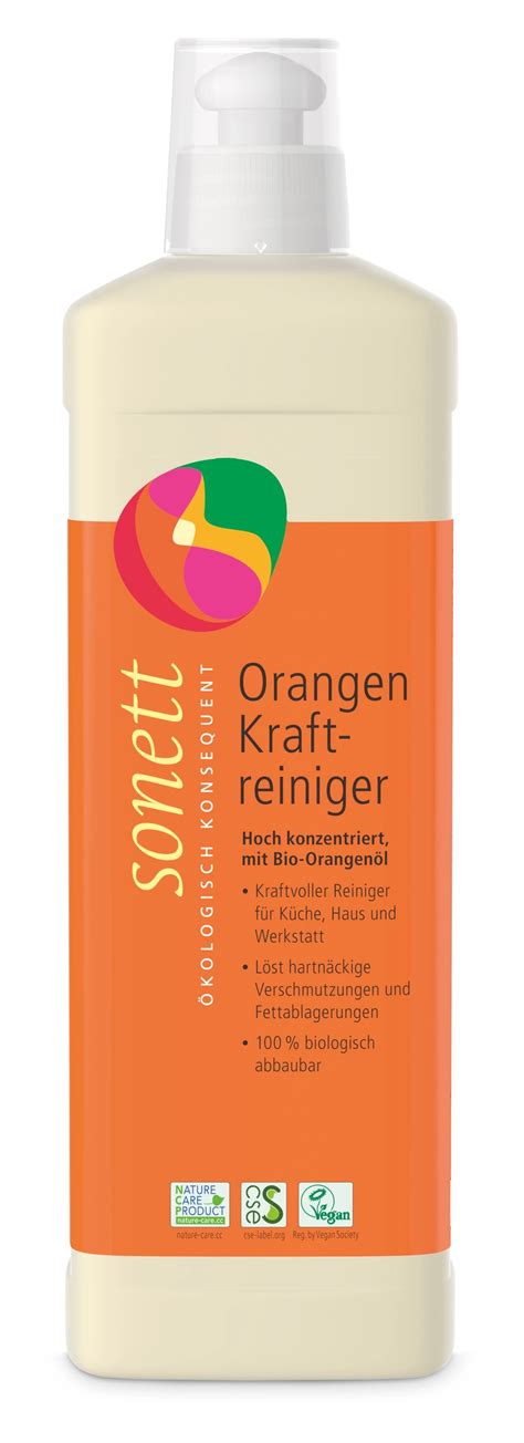 Orangenkraftreiniger natürlich Bio Fairplace