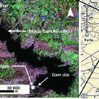 Location of Mosul Dam. | Download Scientific Diagram