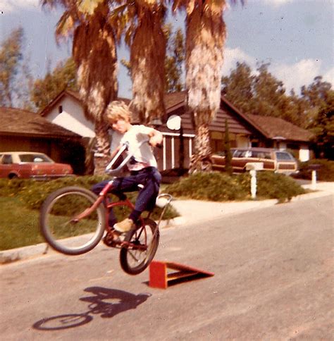 Vintage Snaps Of Kids Jumping Their Bikes In The 1970s And 1980s