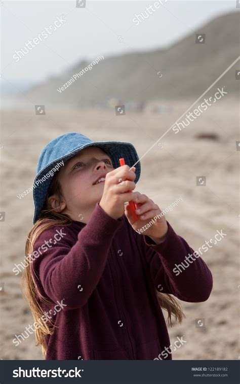 Preteen Girl Blonde Hair Blue Eyes Stock Photo Shutterstock