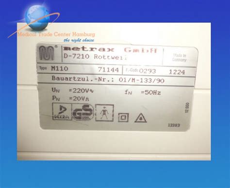 Primedic Defi-B Metrax M110 Defibrilator – MTC Hamburg - Gebrauchte ...