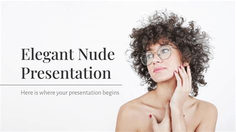 Apresenta O Nude Elegante Tema Do Apresenta Es Google E Ppt