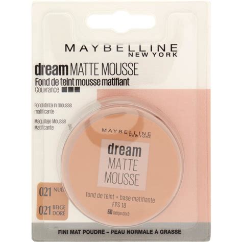 Fondotinta Dream Mat Nude Maybelline Pz Coop Shop
