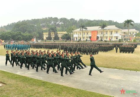 Trường Quân sự Quân khu 3 tổ chức Lễ ra quân huấn luyện