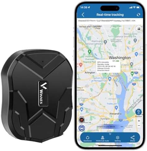 Amazon GPS Tracker For Vehicles Winnes 4G TK905 Real Time Tracking