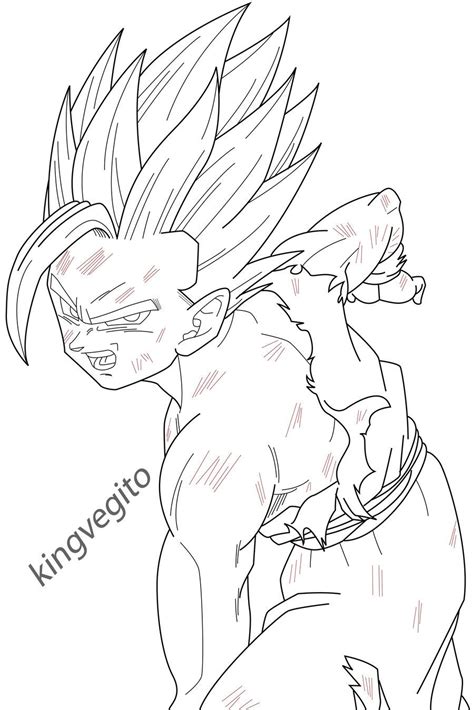 Dibujo De Son Gohan Para Colorear Images And Photos Finder