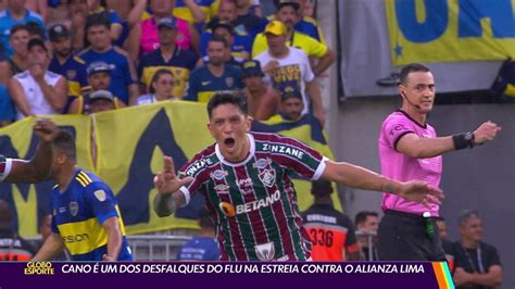 V Deo Cano Um Dos Desfalques Do Flu Na Estreia Contra O Alianza Lima