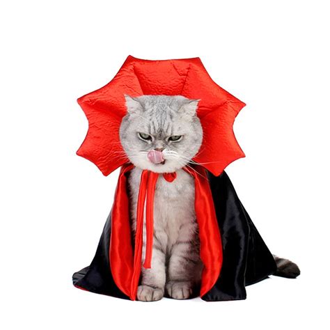 Cad Lar Bayram Kedi Yavru Kost M Komik Pet K Pek Kedi Pelerin Cosplay