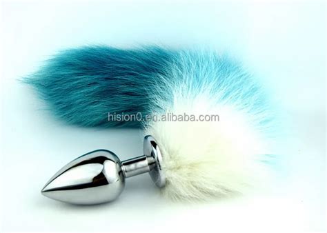 Stainless Steel Colored Fox Tail Anal Plugs Sex Butt Plug In Small Medium And Large Buy Fox