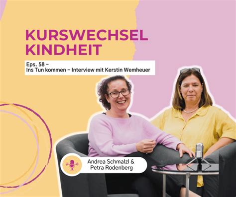 Ins Tun Kommen Interview Mit Kerstin Wemheuer