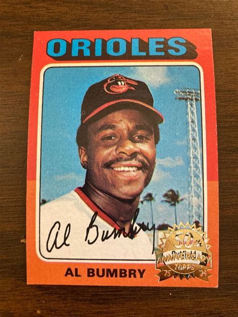 Topps Heritage Th Anniversary Buyback Al Bumbry