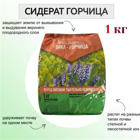 Горчица ЛЕТО Siderat01 - купить по выгодным ценам в интернет-магазине ...