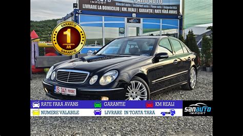 Mercedes E280 CDI 2005 3 0 CDI 190 CP GARANTIE 12 Luni RATE