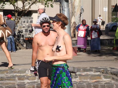 Photo Gallery World Naked Bike Ride Cape Town