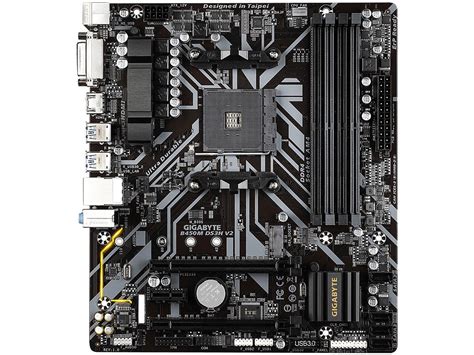 Open Box GIGABYTE B450M DS3H V2 AM4 Micro ATX AMD Motherboard Newegg