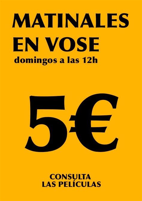 Todos Los Domingos A Las H Los Cines Lys De Valencia Preparan Los