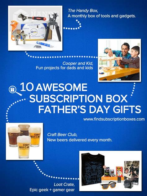 10 Awesome Subscription Box Fathers Day Ts For Dad Find