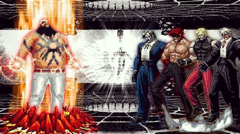 KOF Mugen Orochi Chang LV 2 Vs Bosses Dark Bosses Rugal Team YouTube