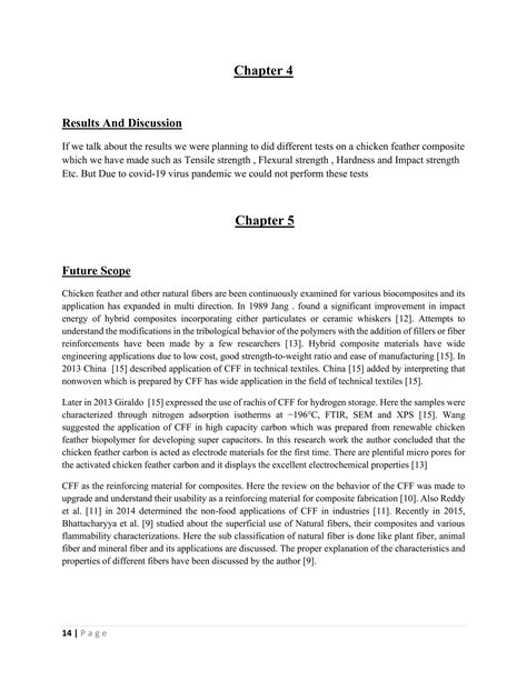 Chemical Engineering Final Year Project Reports 1