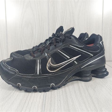 Nike Shox Turbo Blackmetallic Silver 331151 001 Me Gem