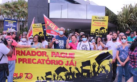 CTB Bahia APLB protesta exige pagamento dos precatórios juros e