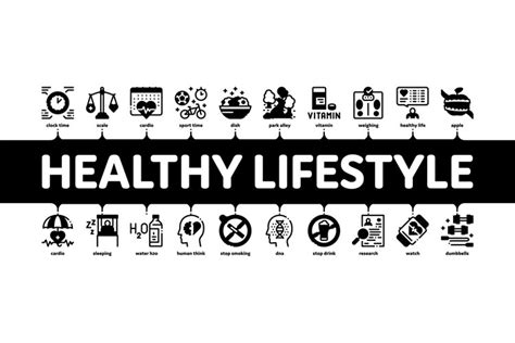 Healthy Lifestyle Minimal Infographic Banner 787127