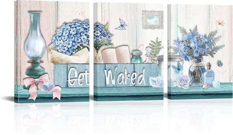 Amazon Bathroom Wall Art Decor Get Naked Bathroom Signs Rustic