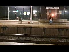 Public Outdoor Train Station Fuck With A Stranger Free Mobile Porn